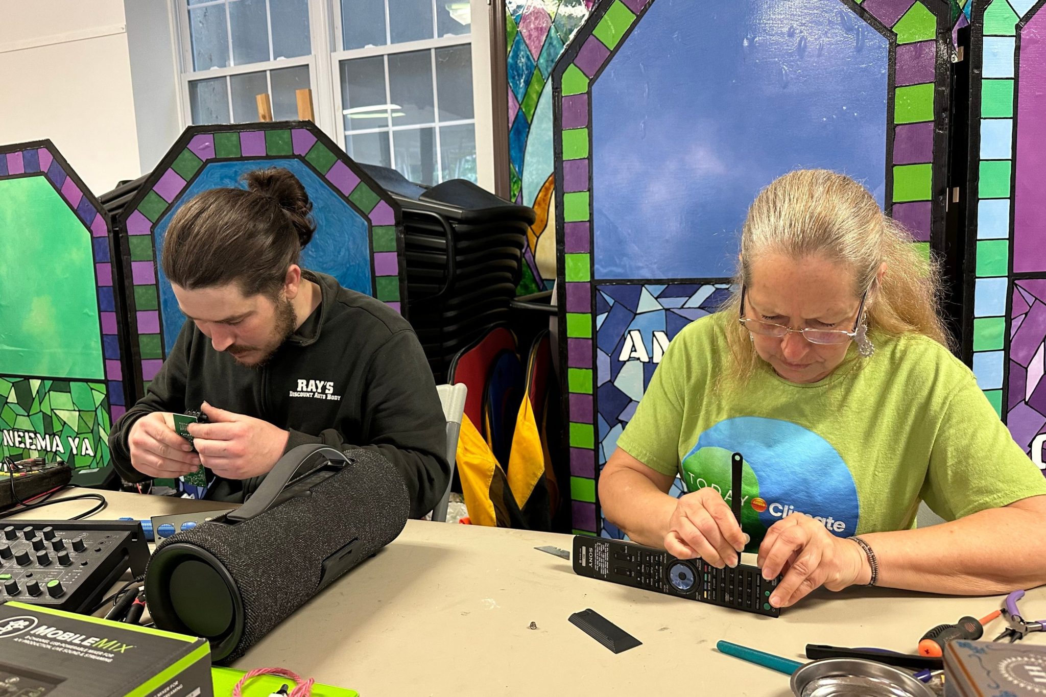 Repair Cafes, the Buy Nothing Project and tool libraries are part of an anticonsumerism trend rejecting mass-produced disposable goods