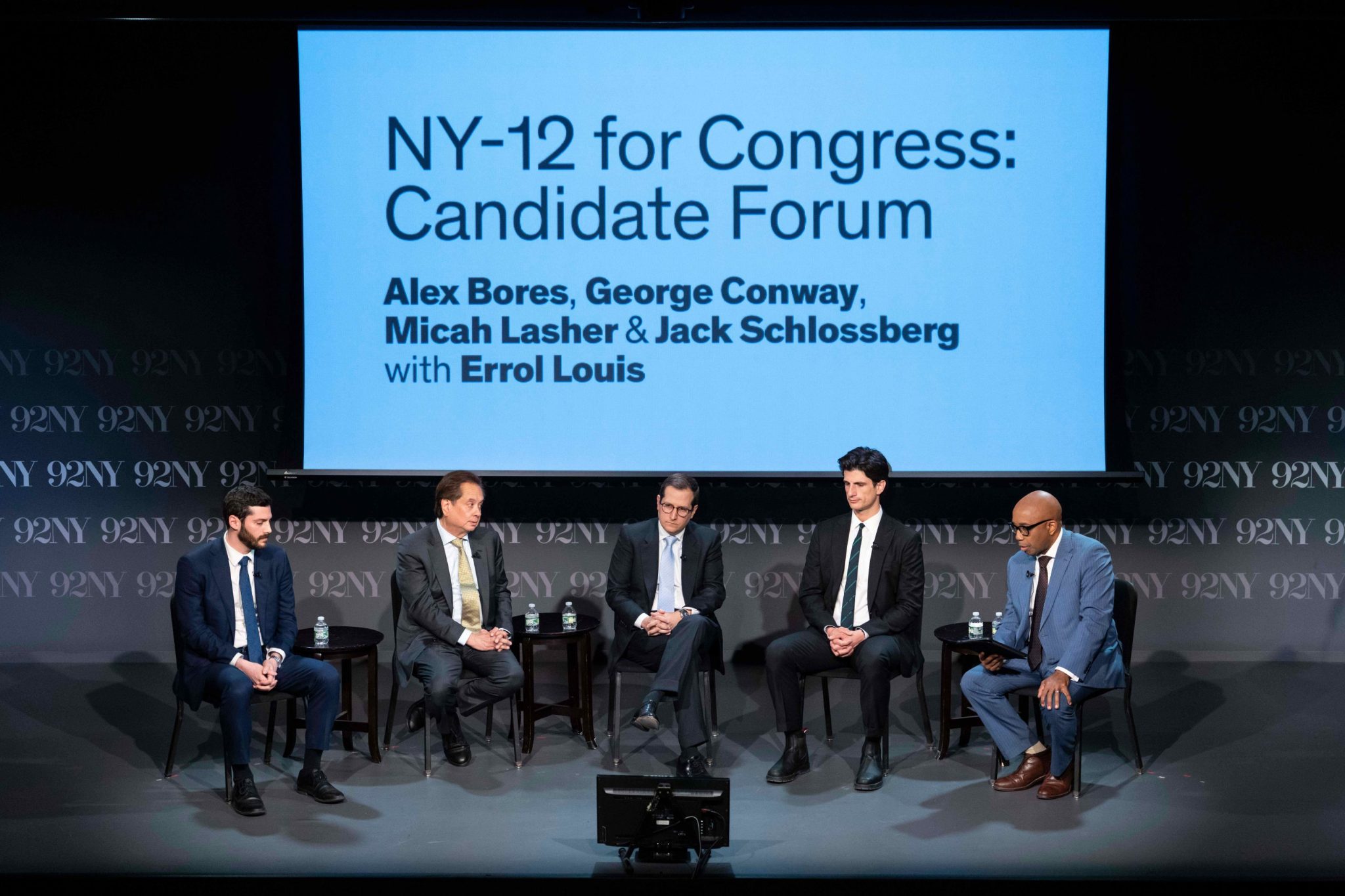 A Kennedy, Kellyanne Conway’s ex-husband and a former Palantir data scientist debated AI regulation. Welcome to the Manhattan primary