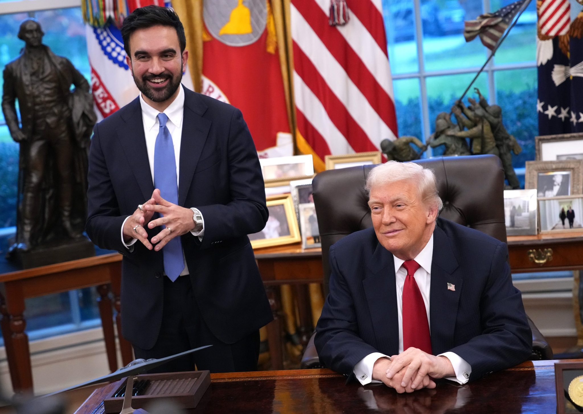 Zohran on Trump becoming first sitting president at the NBA Finals: ‘We’re excited to welcome anyone and everyone who’s rooting for the Knicks’