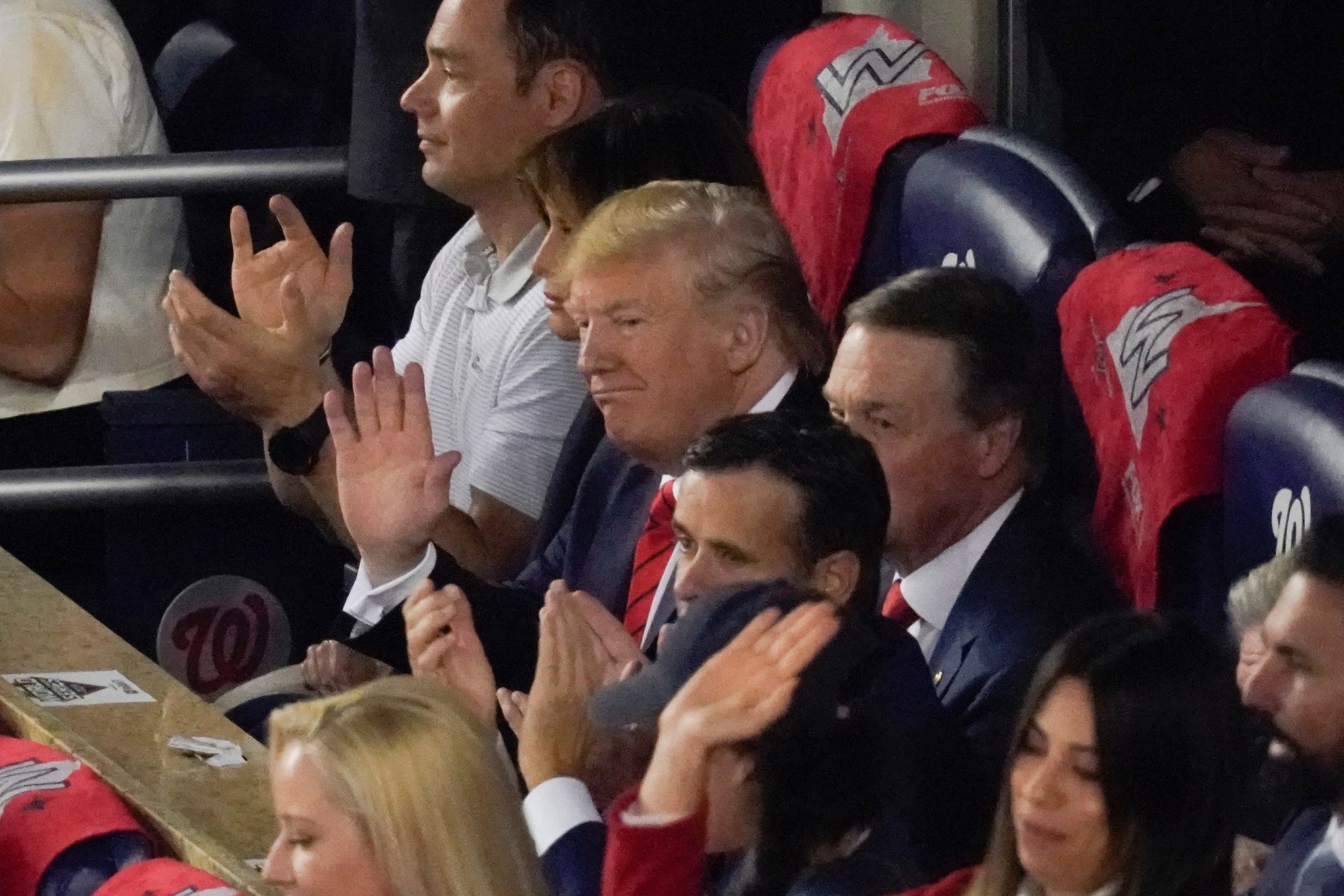 The curse of Trump watching sports in person: the home team seems to always lose
