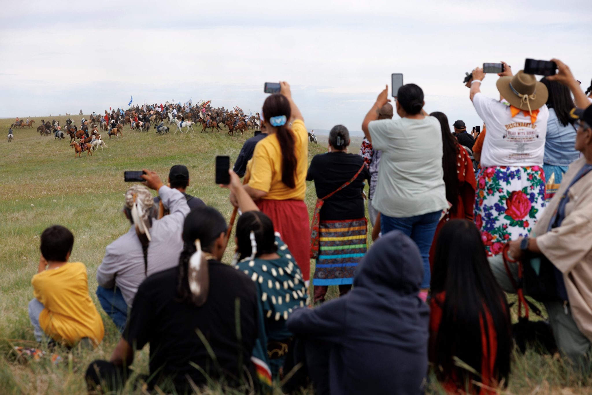 ‘Today I am celebrating the victory of our people’: Native Americans ring in the anniversary of the Battle of Little Bighorn