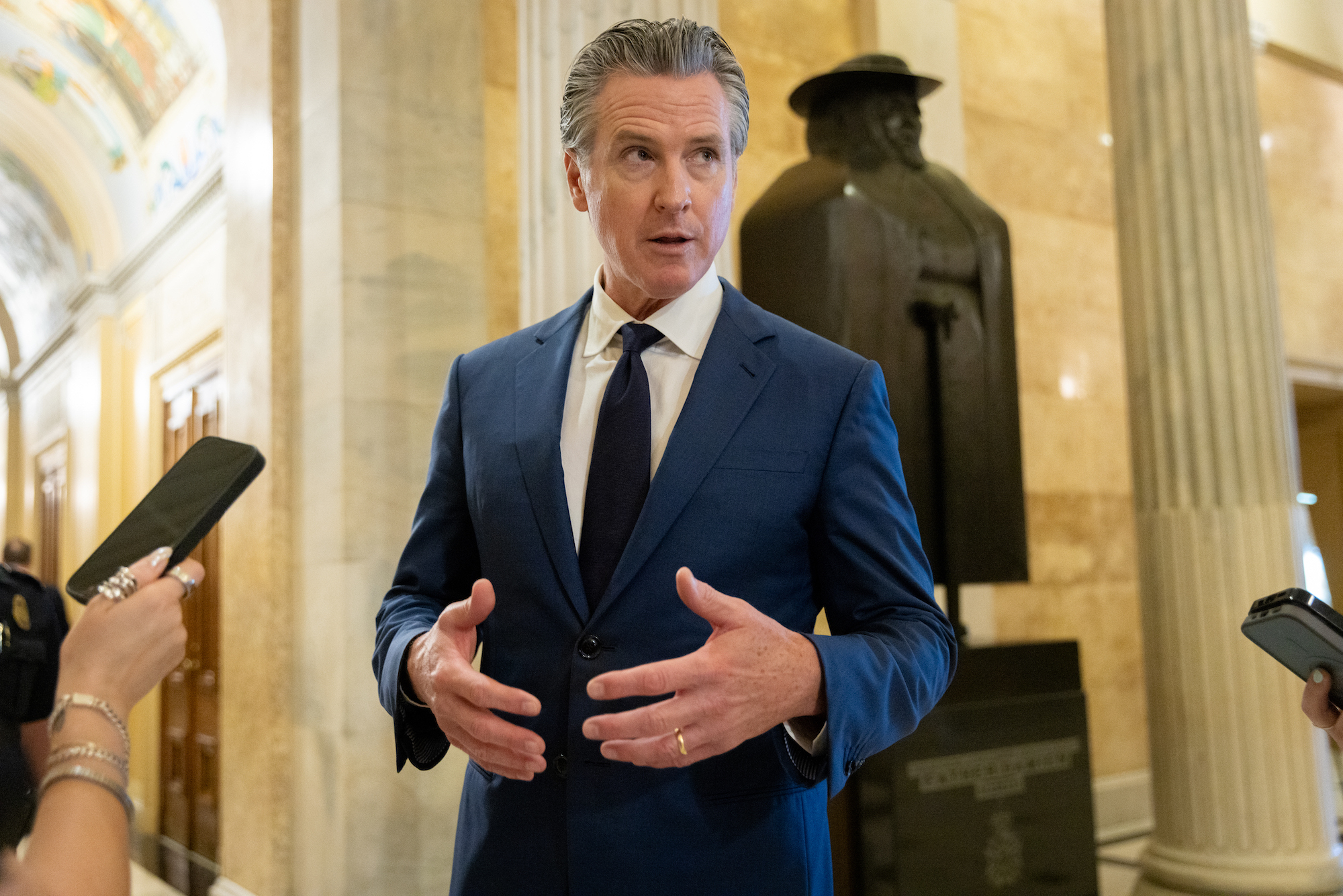 The union behind California’s billionaire tax is blinking, but Gavin Newsom wants to inflict total defeat