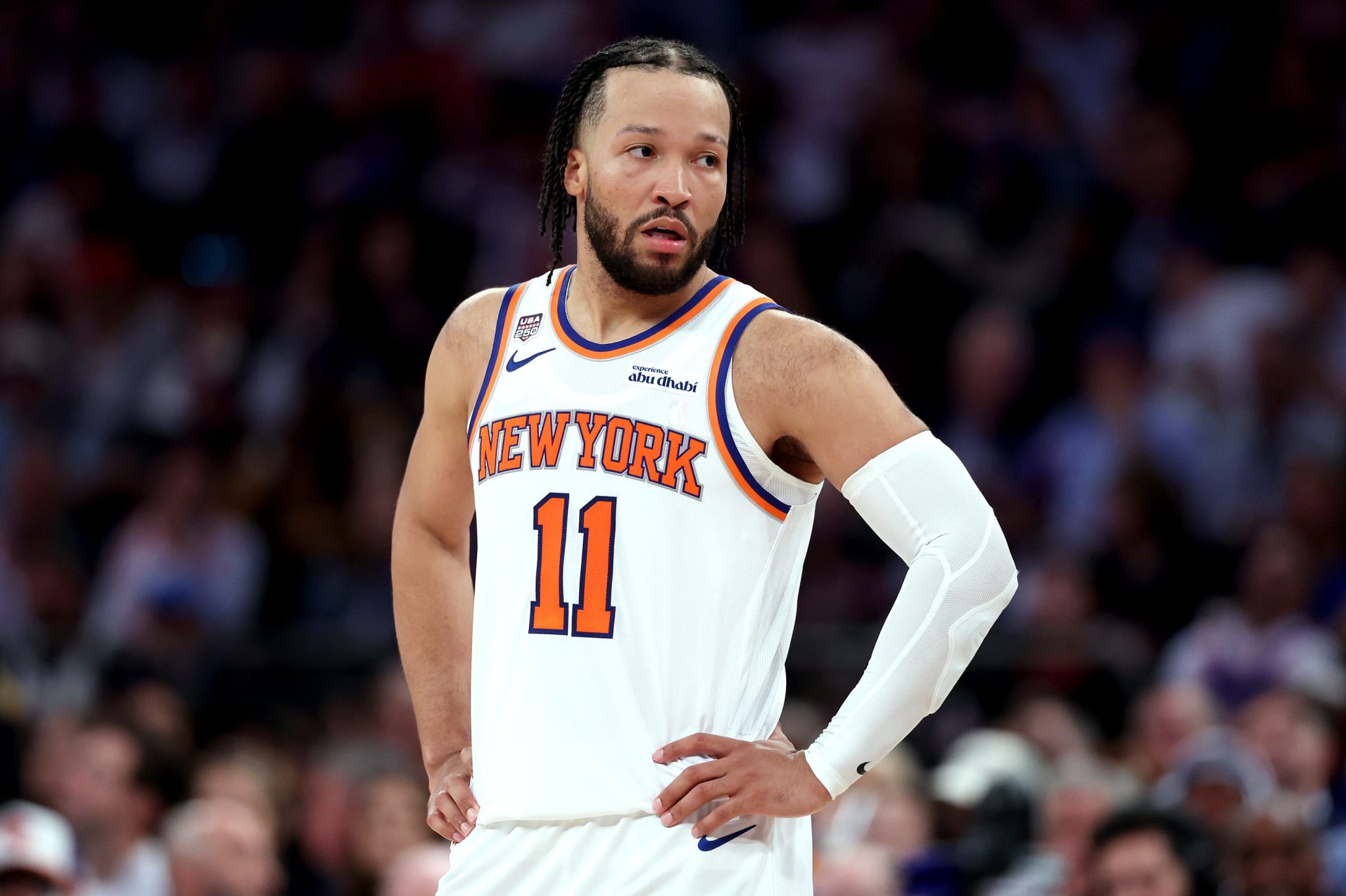 Knicks superstar Jalen Brunson just led New York to an NBA title—and says his basketball legend dad got him ready for the moment